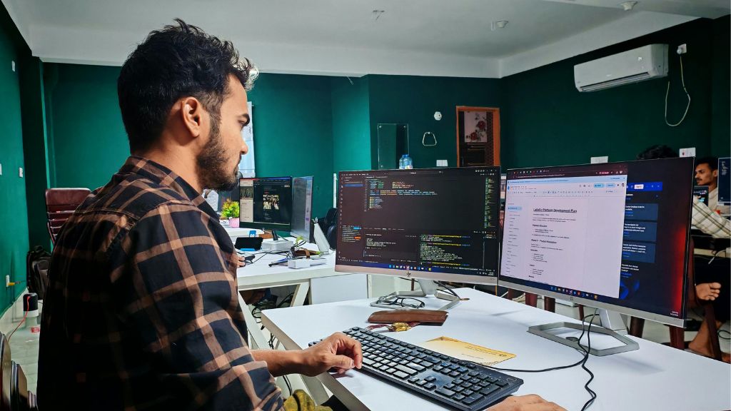 Web development agency website