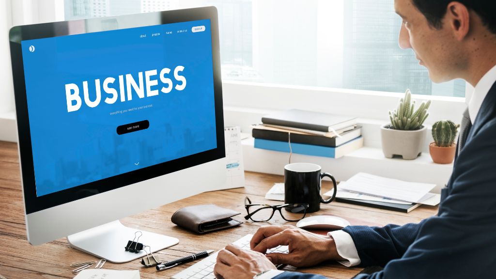 create a professional business website