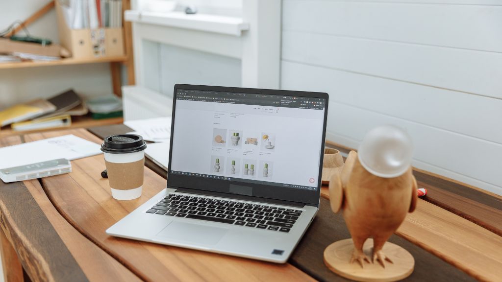 Australian small business owner setting up a WordPress website with Mind Magic Technology help